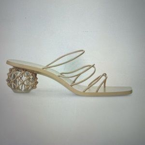 Cult Gaia Leather Mules